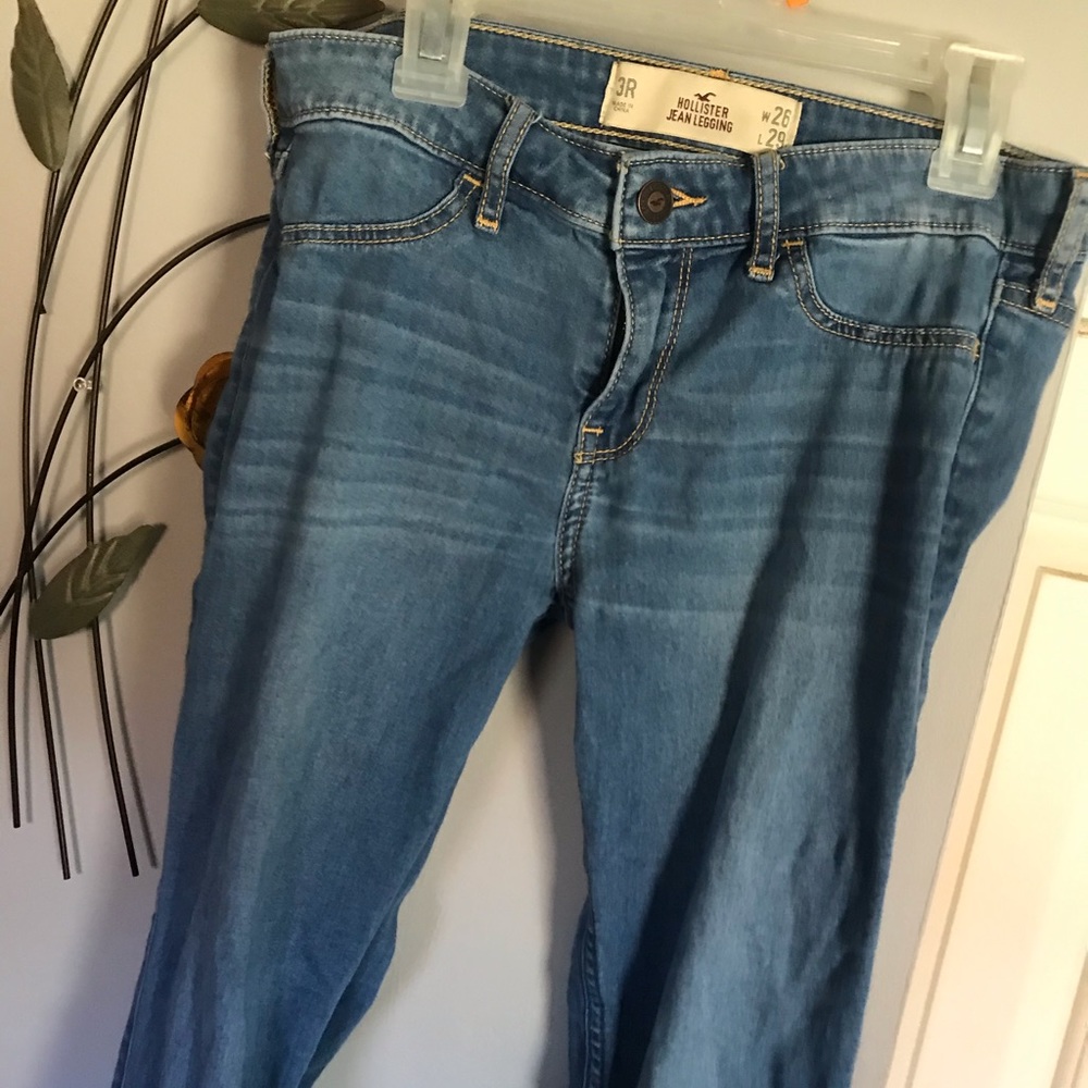 Hollister jean jeggings sz 3r